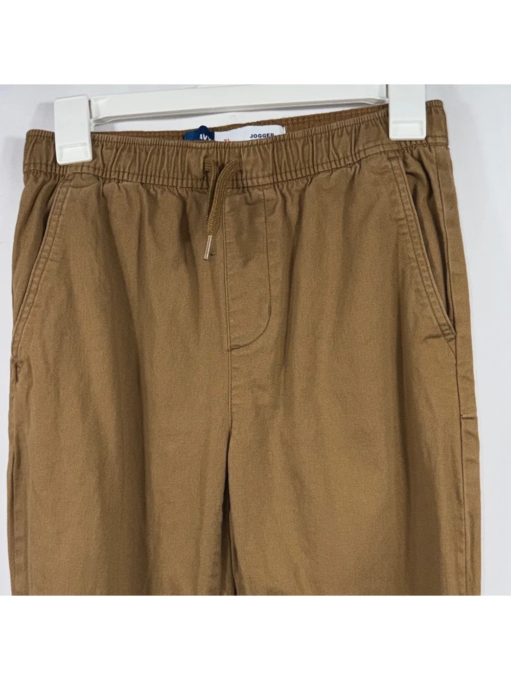 Old Navy Boys XL 14-16 Brown Built-In Flex Joggers